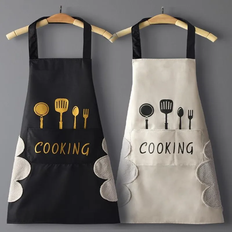 Hand-wiping kitchen Household Cooking Apron Men Women Oil-proof Waterproof Adult Waist Fashion Coffee Overalls Wipe Hand Apron
Hand-wiping kitchen Household Cooking Apron Men Women Oil-proof Waterproof Adult Waist Fashion Coffee Overalls Wipe Hand Apron