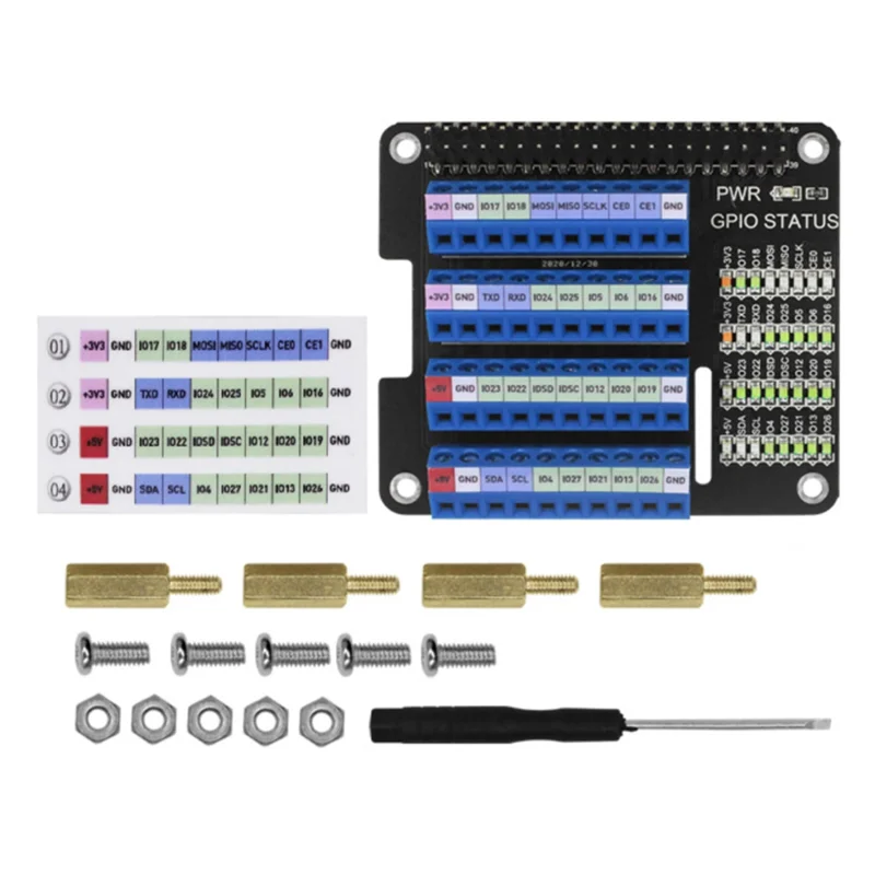 Плата расширения для Raspberry Pi GPIO, клеммная шляпа для Raspberry Pi 2B/3B/3B +/4B/Zero W, модуль интерфейса GPIO
Плата расширения для Raspberry Pi GPIO, клеммная шляпа для Raspberry Pi 2B/3B/3B +/4B/Zero W, модуль интерфейса GPIO
