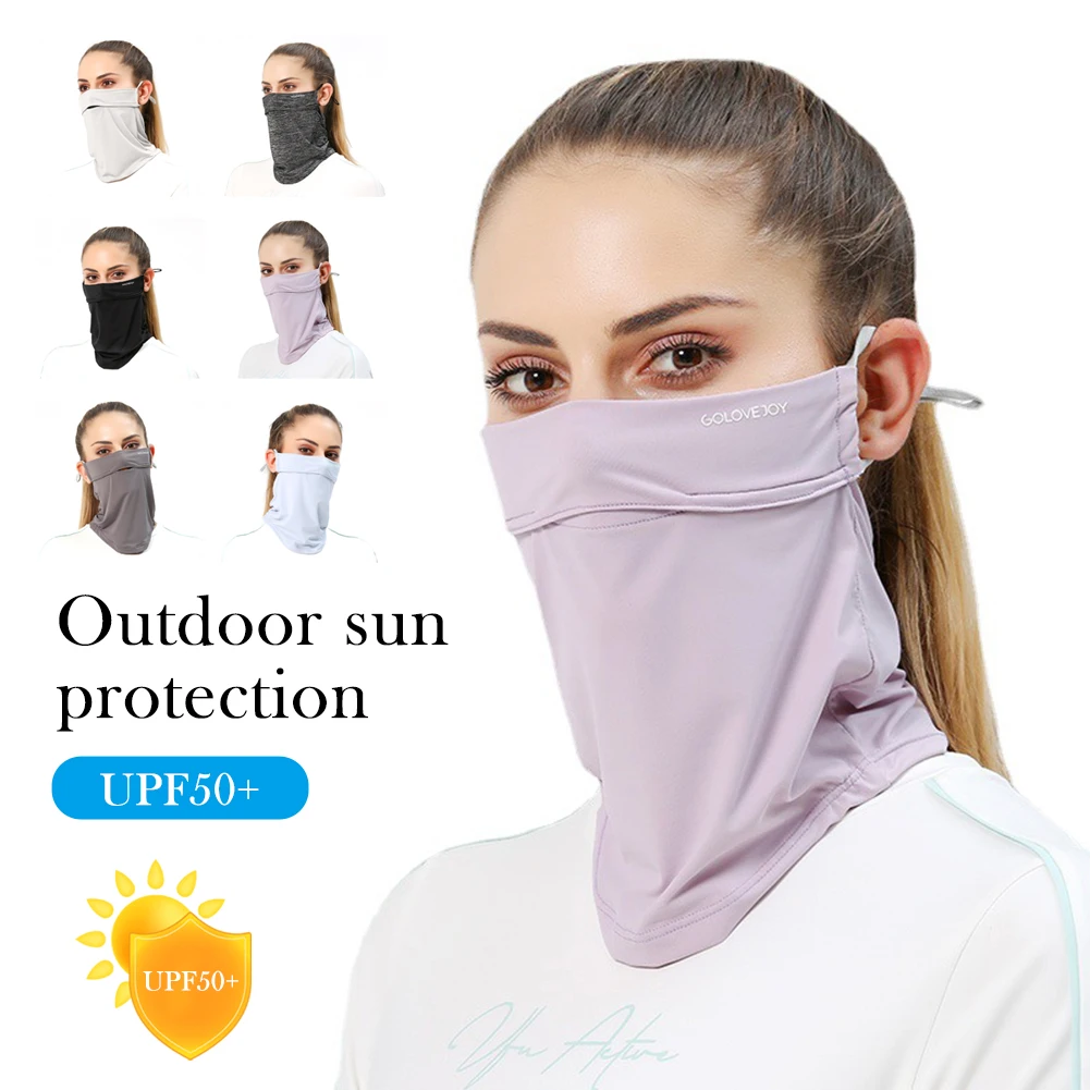 Ice Silk Sunscreen Mask Women Summer Anti-UV Quick-drying Face Cover Scarf Breathable Lady Neck Protection Hanging Ear Headband
Ice Silk Sunscreen Mask Women Summer Anti-UV Quick-drying Face Cover Scarf Breathable Lady Neck Protection Hanging Ear Headband