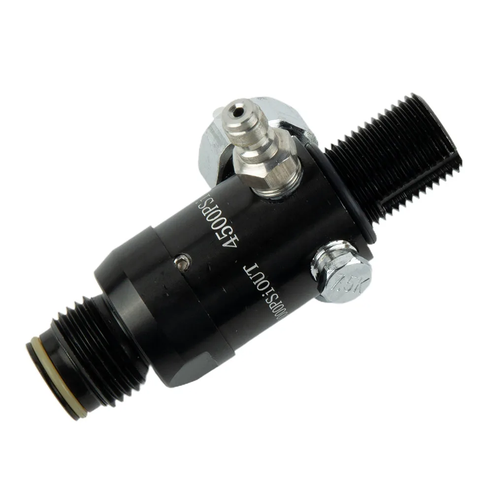 1pc 4500psi Regulator 4500psi Aluminum Alloy Black G1/2-14 Output Thread HPA Regulator Air Tank Valve Regulator
1pc 4500psi Regulator 4500psi Aluminum Alloy Black G1/2-14 Output Thread HPA Regulator Air Tank Valve Regulator