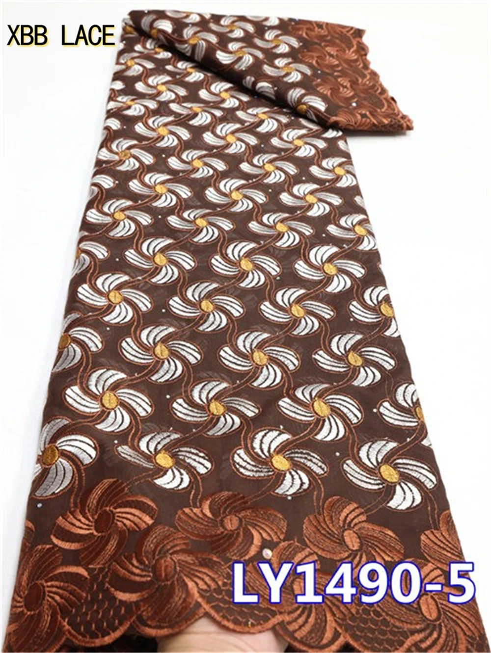 Nigerian African Cotton Dry Lace Fabric 2023 High Quality Stones Swiss Voile Lace For Nigerian Wedding Party Dress Sew 5 Yards
Nigerian African Cotton Dry Lace Fabric 2023 High Quality Stones Swiss Voile Lace For Nigerian Wedding Party Dress Sew 5 Yards