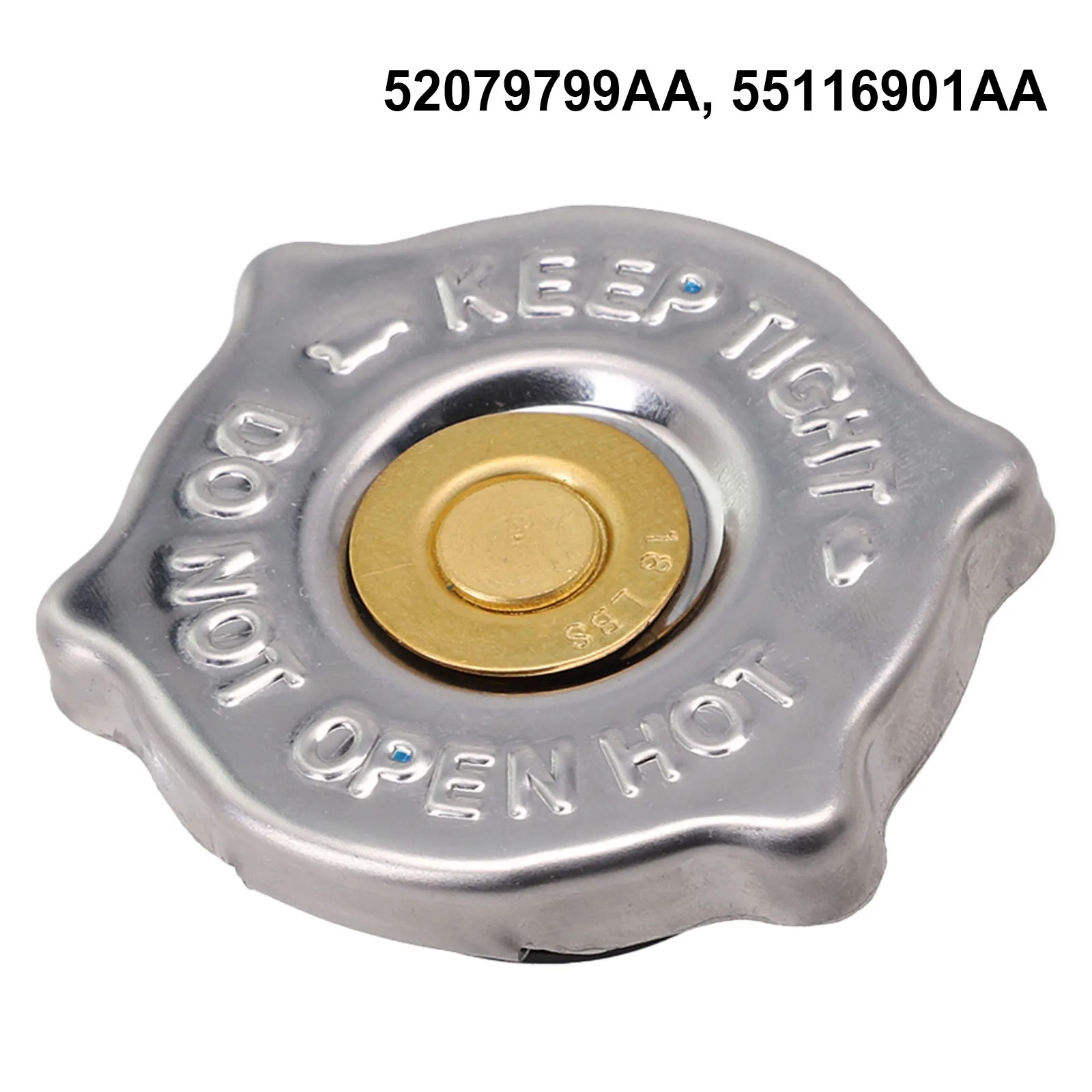 

1pc Metal Radiator Cap Replacement 18LBS 52079799AA For Jeep For Wrangler For Chrysler For Dodge 93-04 Accessories