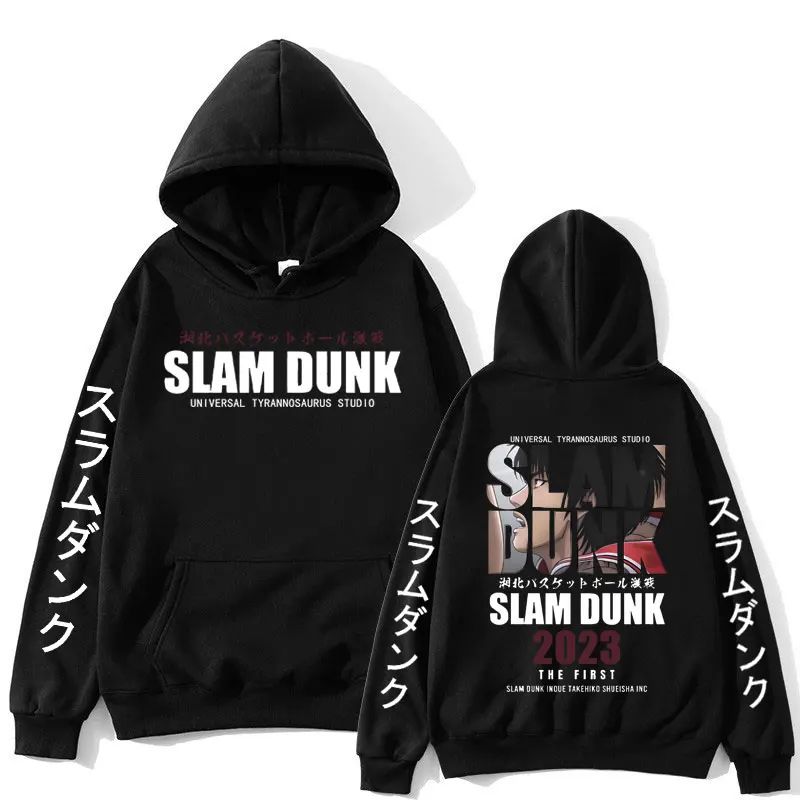 Anime The First Slam Dunk Movie Fashion Hoodie Kaede Rukawa Sakuragi Hanamichi Hoodies Men Women Casual Fleece Streetwear Tops
Anime The First Slam Dunk Movie Fashion Hoodie Kaede Rukawa Sakuragi Hanamichi Hoodies Men Women Casual Fleece Streetwear Tops