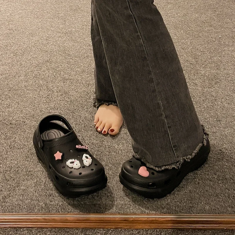 Женские сандалии с крокодиловым принтом, мягкие босоножки на толстой подошве, с сумочкой в форме сердца, пляжная обувь контрастных цветов, на лето
Женские сандалии с крокодиловым принтом, мягкие босоножки на толстой подошве, с сумочкой в форме сердца, пляжная обувь контрастных цветов, на лето