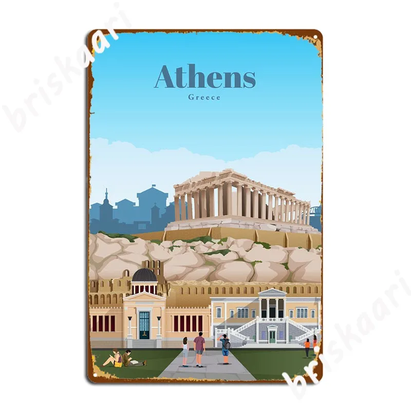 Travel To Athens Metal Sign Pub Plaques Kitchen Personalized Tin Sign Poster
Travel To Athens Metal Sign Pub Plaques Kitchen Personalized Tin Sign Poster