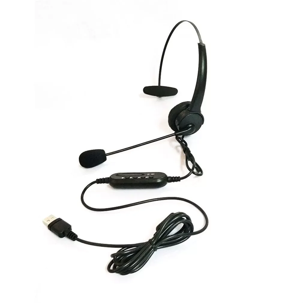 USB Headset with Microphone Rotatable Adjustable Noise Canceling Earphone Call Center Headset Earphone for PC Laptop
USB Headset with Microphone Rotatable Adjustable Noise Canceling Earphone Call Center Headset Earphone for PC Laptop