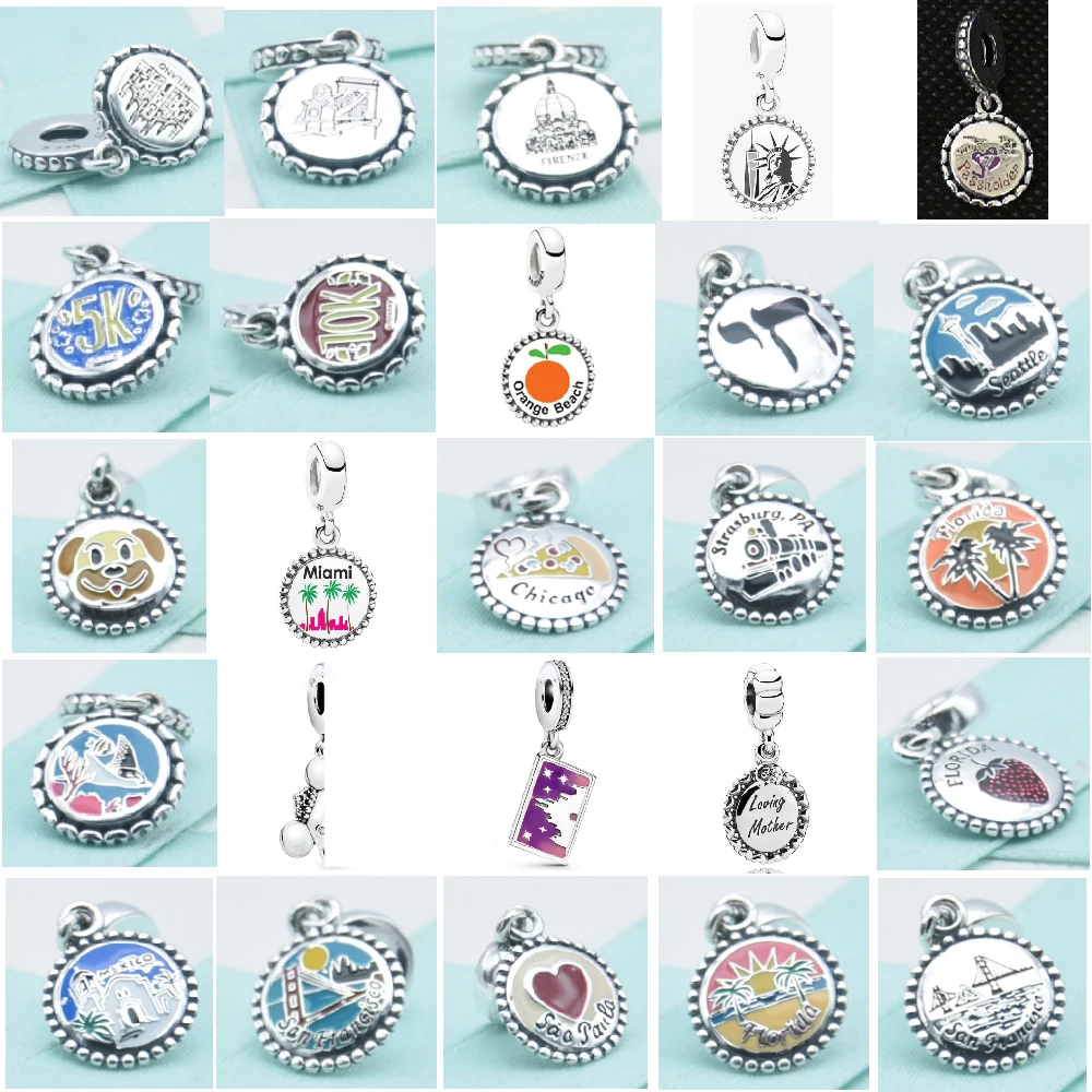 EDELL 100% 925 Sterling Silver Statue of Liberty Dangle Charm Miami Palm Trees Dangle Mother pendants
EDELL 100% 925 Sterling Silver Statue of Liberty Dangle Charm Miami Palm Trees Dangle Mother pendants