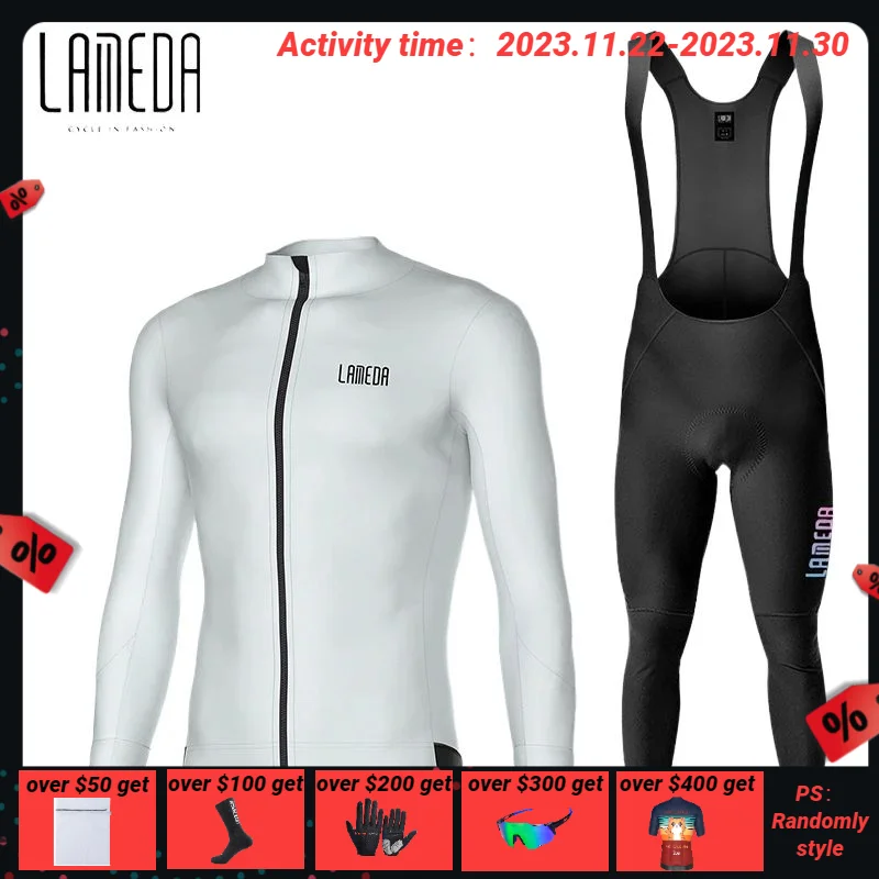 LAMEDA Men's Cycling Clothing Suit Three Layer Fabric Men's Biker Jacket Thermal Vest Cycling Jacket Bicycle Cycling Pants
LAMEDA Men's Cycling Clothing Suit Three Layer Fabric Men's Biker Jacket Thermal Vest Cycling Jacket Bicycle Cycling Pants