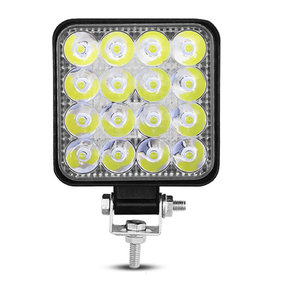 1PCS 48w 16LED Work Light Pod Lighting Truck Off Road Tractor 24v Waterproof Driving Fog Lamps Fits For SUV ATV Trucks Boats
1PCS 48w 16LED Work Light Pod Lighting Truck Off Road Tractor 24v Waterproof Driving Fog Lamps Fits For SUV ATV Trucks Boats