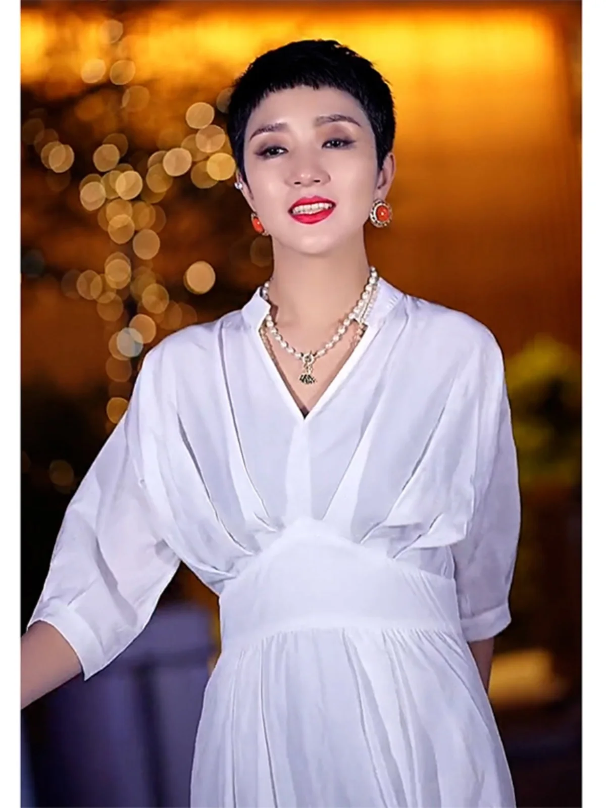 

French Kikyo Style Goddess Style High end Exquisite Waistband Design Sensation Small Heben Style White Dress Summer