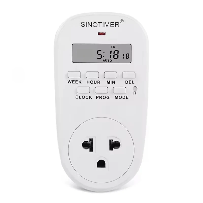 SINOTIMER Цифровой программируемый таймер 7 дней 220В
SINOTIMER Цифровой программируемый таймер 7 дней 220В