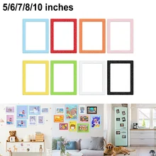 Magnetic Photo Frames Refrigerator Magnets Picture Poster Certificate Frames Reusable School Cabinet Decor Wall Home Decor