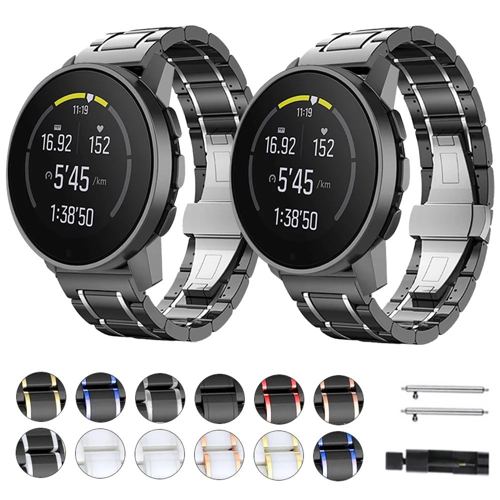 Luxury Ceramics Strap For SUUNTO 9 PEAK Smartwatch Watch Band For SUUNTO 3 SUUNTO3 20mm 22mm Replaceable Wristband Accessories
Luxury Ceramics Strap For SUUNTO 9 PEAK Smartwatch Watch Band For SUUNTO 3 SUUNTO3 20mm 22mm Replaceable Wristband Accessories