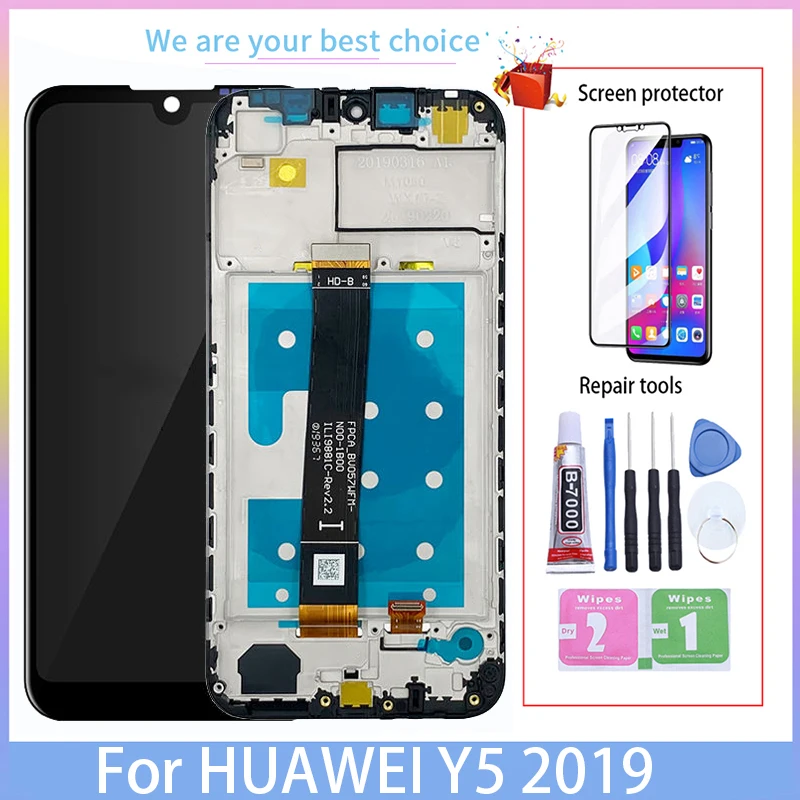Для Huawei Y5 2019 Оригинальный ЖК-дисплей с рамкой сенсорный экран AMN-LX9 LX1 LX2 LX3 панель дигитайзер Запасные части Honor 8s 
Для Huawei Y5 2019 Оригинальный ЖК-дисплей с рамкой сенсорный экран AMN-LX9 LX1 LX2 LX3 панель дигитайзер Запасные части Honor 8s