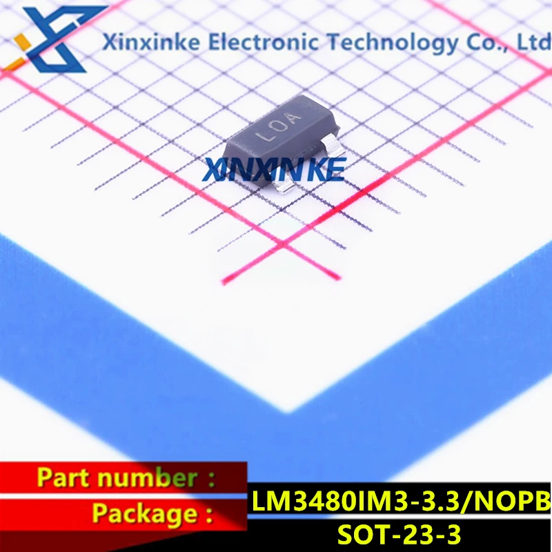 LM3480IM3-3.3/NOPB SOT-23-3 Mark:LOA L0A LDO Voltage Regulators 100MA,QUASI LDO LINEAR VLTG REG Power Management ICs
LM3480IM3-3.3/NOPB SOT-23-3 Mark:LOA L0A LDO Voltage Regulators 100MA,QUASI LDO LINEAR VLTG REG Power Management ICs