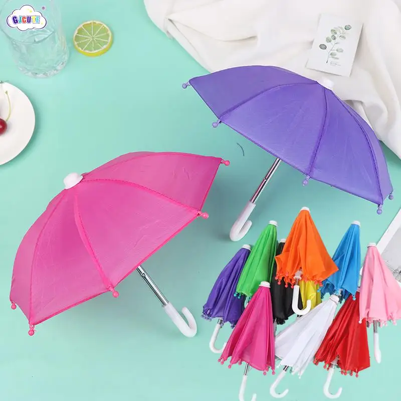 22CM Creative Doll Accessories Mini Colorful Umbrellas Toys Rain Gear For 18inch Doll Girls Accessories For Doll's Toys
22CM Creative Doll Accessories Mini Colorful Umbrellas Toys Rain Gear For 18inch Doll Girls Accessories For Doll's Toys