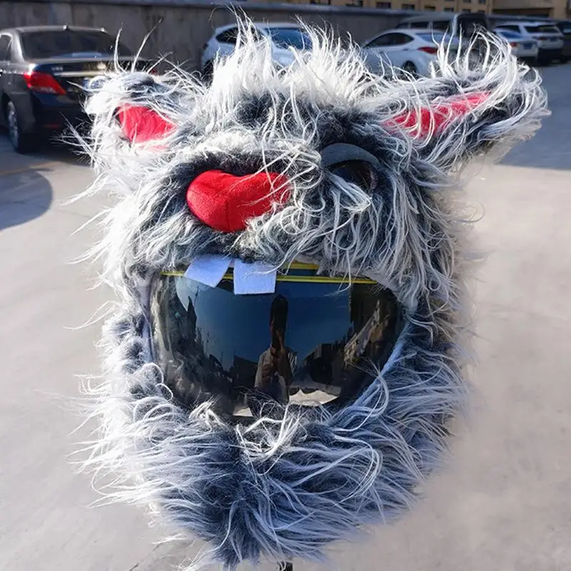 Motorcycle Helmet Cover Sleeve Anti-scratch Bike Helmet Plush Protector Evil Bunny Shape Motorcycle Hard Hat Cover For Adults
Motorcycle Helmet Cover Sleeve Anti-scratch Bike Helmet Plush Protector Evil Bunny Shape Motorcycle Hard Hat Cover For Adults