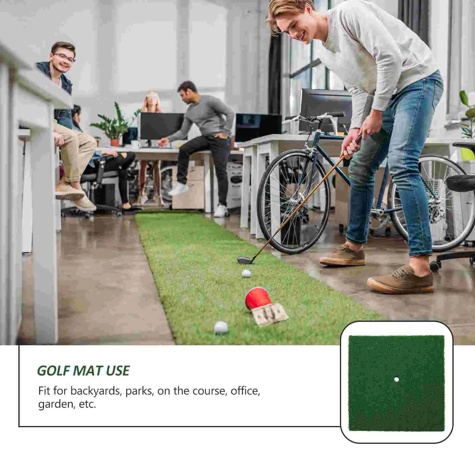 Artificial Turf Putting Practice Mat Indoor Practice Mat Outdoor Putting Mat Putting Green Rug Indoor Floor Mat
Artificial Turf Putting Practice Mat Indoor Practice Mat Outdoor Putting Mat Putting Green Rug Indoor Floor Mat