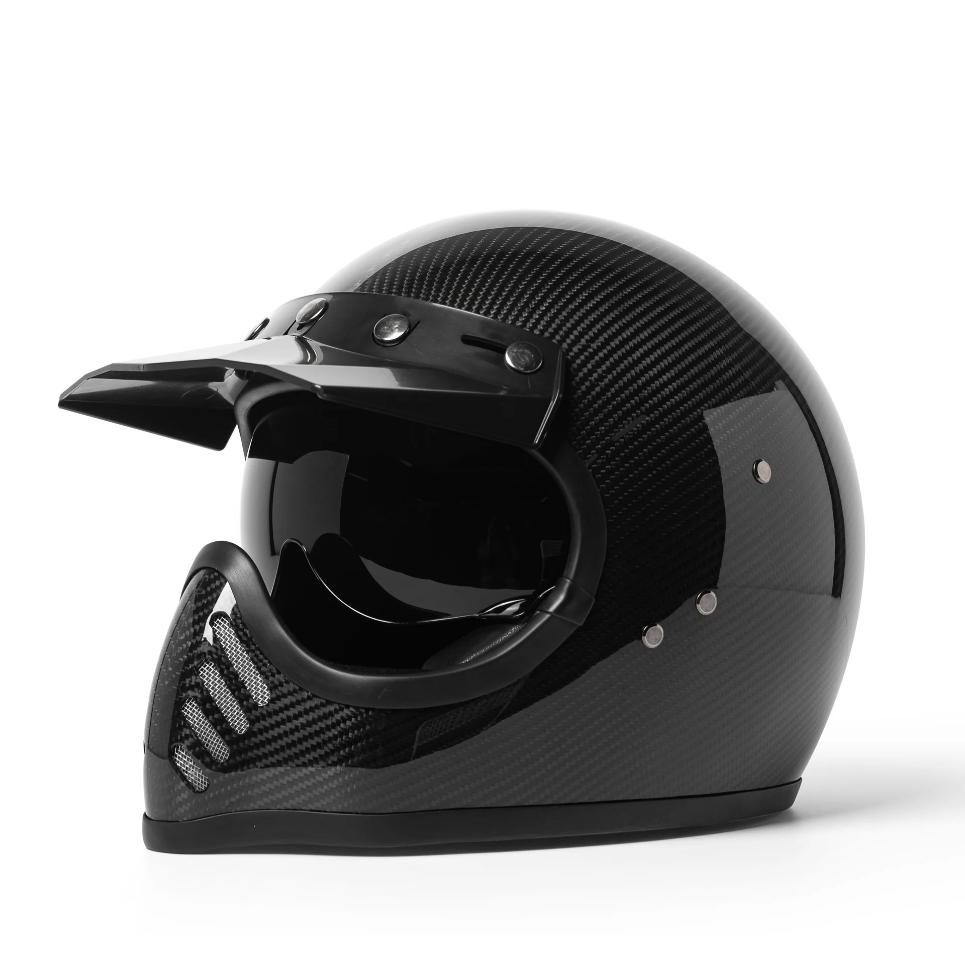 Retro Vintage Motorcycle Full Face Carbon Fiber Helmet Motobike Racing Casque Cafe Racer Moto De Capacetes Scooter Safety Riding
Retro Vintage Motorcycle Full Face Carbon Fiber Helmet Motobike Racing Casque Cafe Racer Moto De Capacetes Scooter Safety Riding