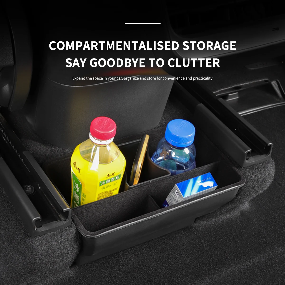 Multifunctional Car Under Seat Storage Box Holder Anti-Skid Shockproof Safe Eco-Friendly for Tesla Model Y 2021
Multifunctional Car Under Seat Storage Box Holder Anti-Skid Shockproof Safe Eco-Friendly for Tesla Model Y 2021