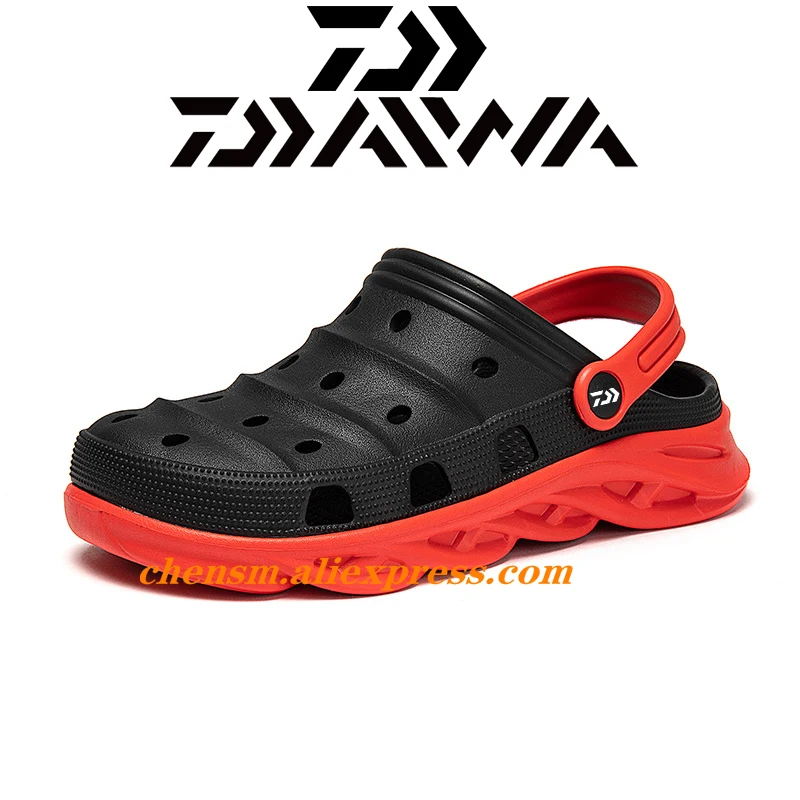 Daiwa Fishing Slippers Summer Fashion Beach Men Sandals Rubber Flat Breathable Zuecos Hombre Klompen Garden Fishing Shoes
Daiwa Fishing Slippers Summer Fashion Beach Men Sandals Rubber Flat Breathable Zuecos Hombre Klompen Garden Fishing Shoes