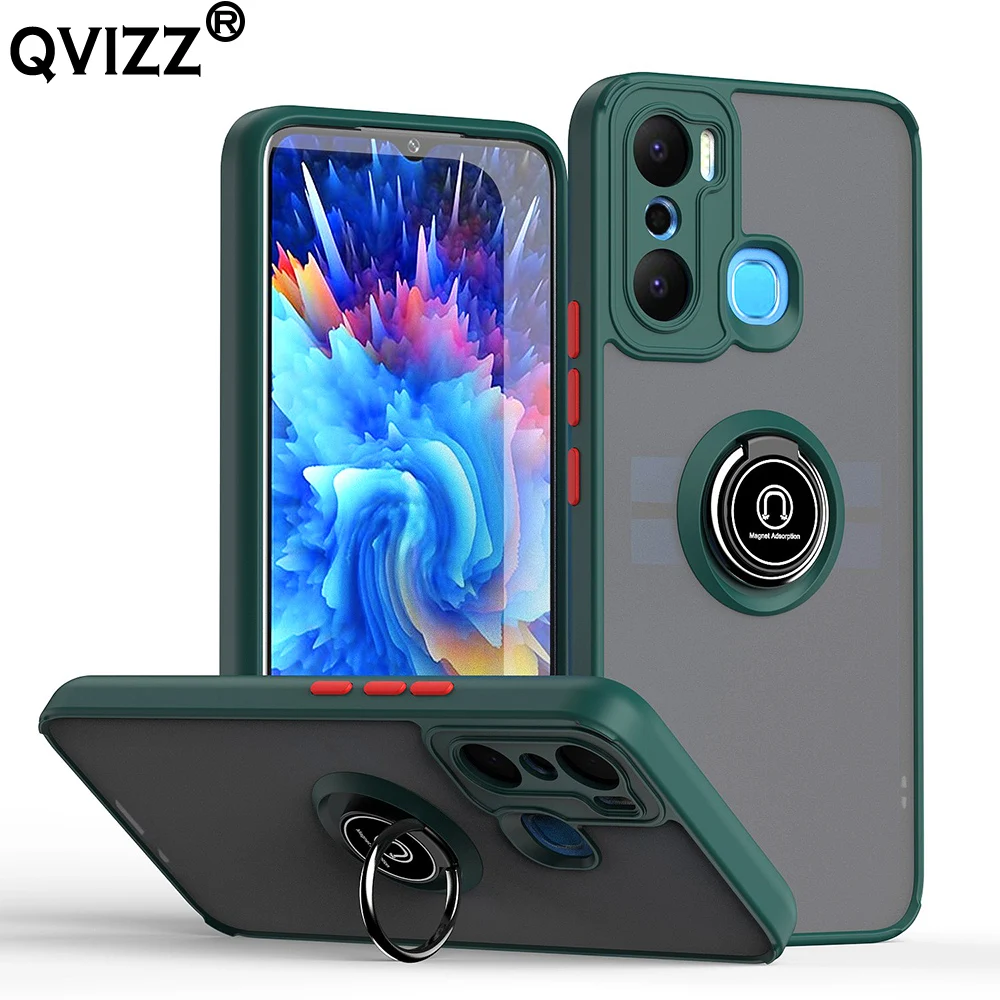 Luxury Case for Infinix Hot 20 Play X6825 Car Magnetic Ring Holder Translucent Armor Shockproof Phone Cover for InfinixHot20Play
Luxury Case for Infinix Hot 20 Play X6825 Car Magnetic Ring Holder Translucent Armor Shockproof Phone Cover for InfinixHot20Play