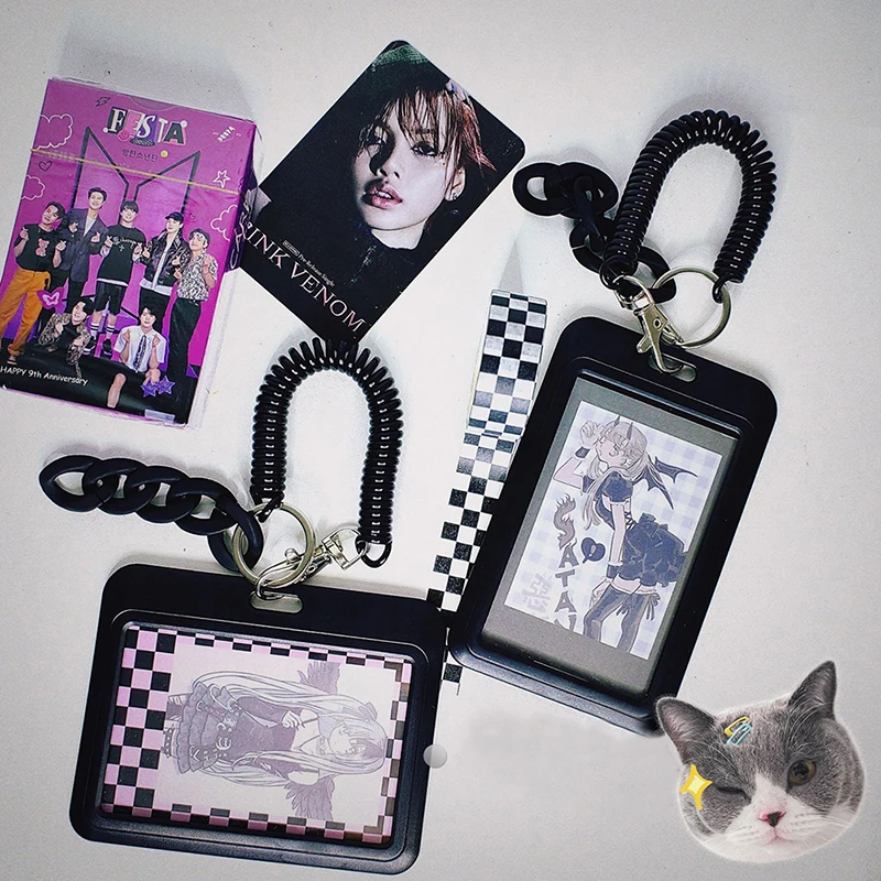 Black Series Kpop Photo Card Holder Idol Photo Protective Display Photocards Protective Holder Kawaii Stationery
Black Series Kpop Photo Card Holder Idol Photo Protective Display Photocards Protective Holder Kawaii Stationery