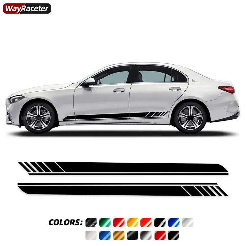 2 Pcs Edition One AMG Style Door Side Stripes Sticker For Mercedes Benz C Class W206 S206 2022 2023 Sedan Estate All-terrain
2 Pcs Edition One AMG Style Door Side Stripes Sticker For Mercedes Benz C Class W206 S206 2022 2023 Sedan Estate All-terrain