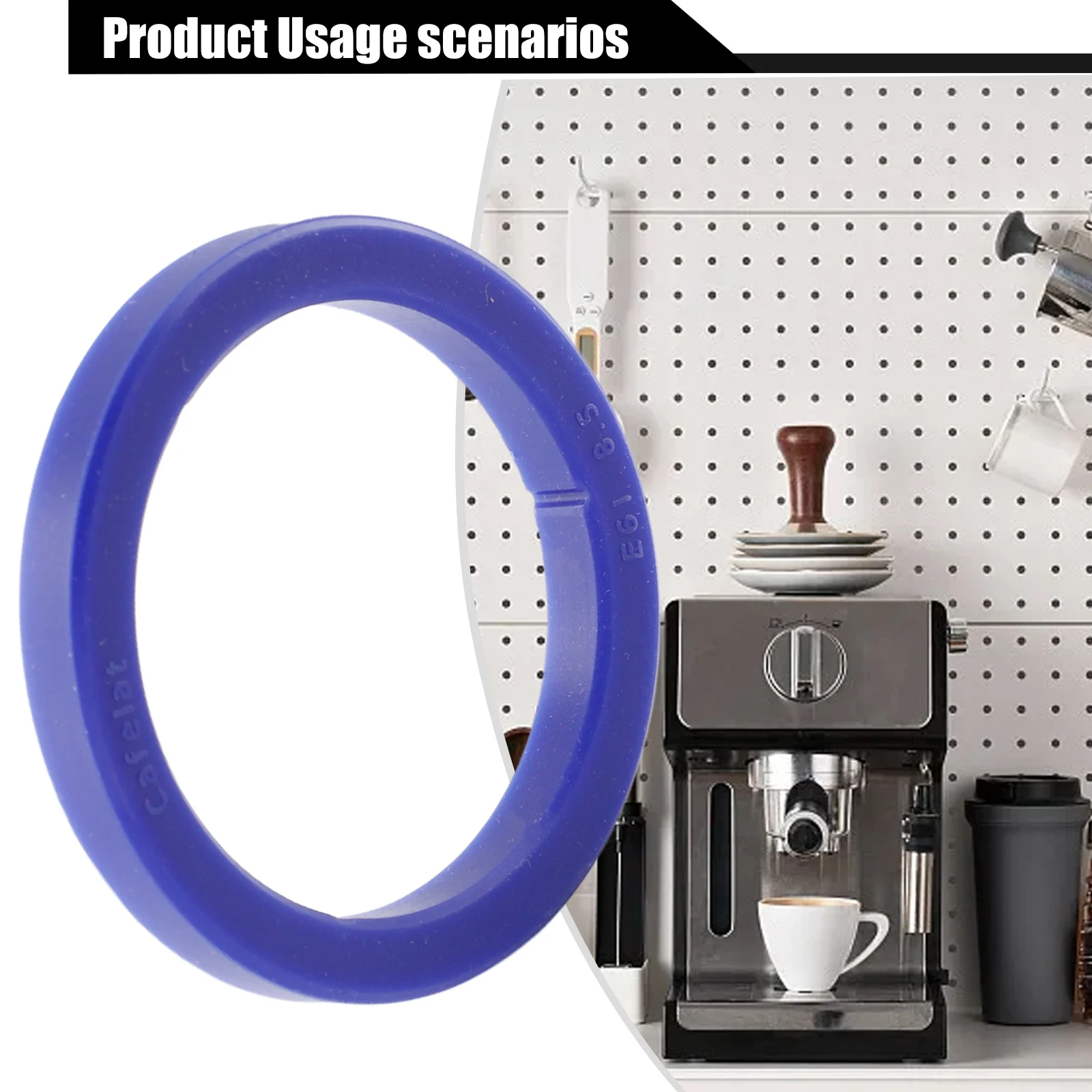 Gasket Seal Silicone Ring Portafilter Handle Replacement 18g Blue Espresso Coffee Machine For Cafelat E61 Durable
Gasket Seal Silicone Ring Portafilter Handle Replacement 18g Blue Espresso Coffee Machine For Cafelat E61 Durable