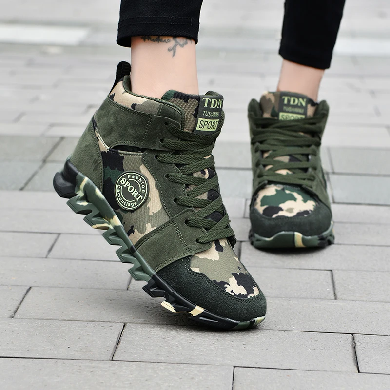 Shoes for Women Sneakers Platform Height Increase Shoes Woman Fashion Camouflage Combat Trainers Shoes Chunky Hiking Casual Shoe
Shoes for Women Sneakers Platform Height Increase Shoes Woman Fashion Camouflage Combat Trainers Shoes Chunky Hiking Casual Shoe