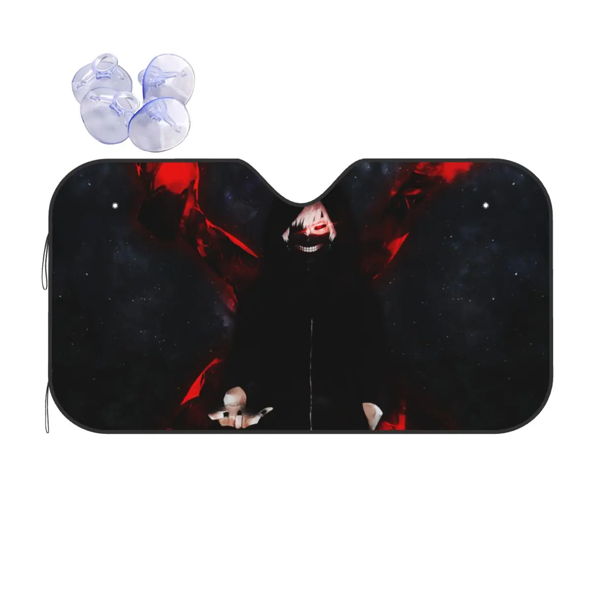 Tokyo Ghou Novelty Windshield Sunshade 76x140cm Ken Kaneki Foils Sunshade Visor UV Protector
Tokyo Ghou Novelty Windshield Sunshade 76x140cm Ken Kaneki Foils Sunshade Visor UV Protector