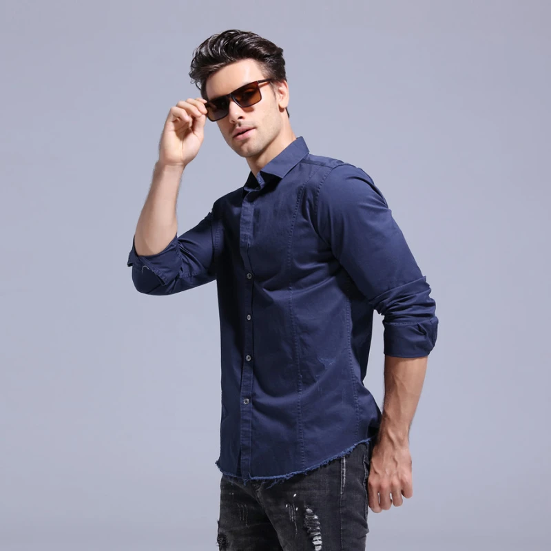 2022 New Men's Casual Shirt Cotton Slim Fit Frosted Work Clothes Top Lapel Long Sleeve Large Men's Wear
2022 New Men's Casual Shirt Cotton Slim Fit Frosted Work Clothes Top Lapel Long Sleeve Large Men's Wear