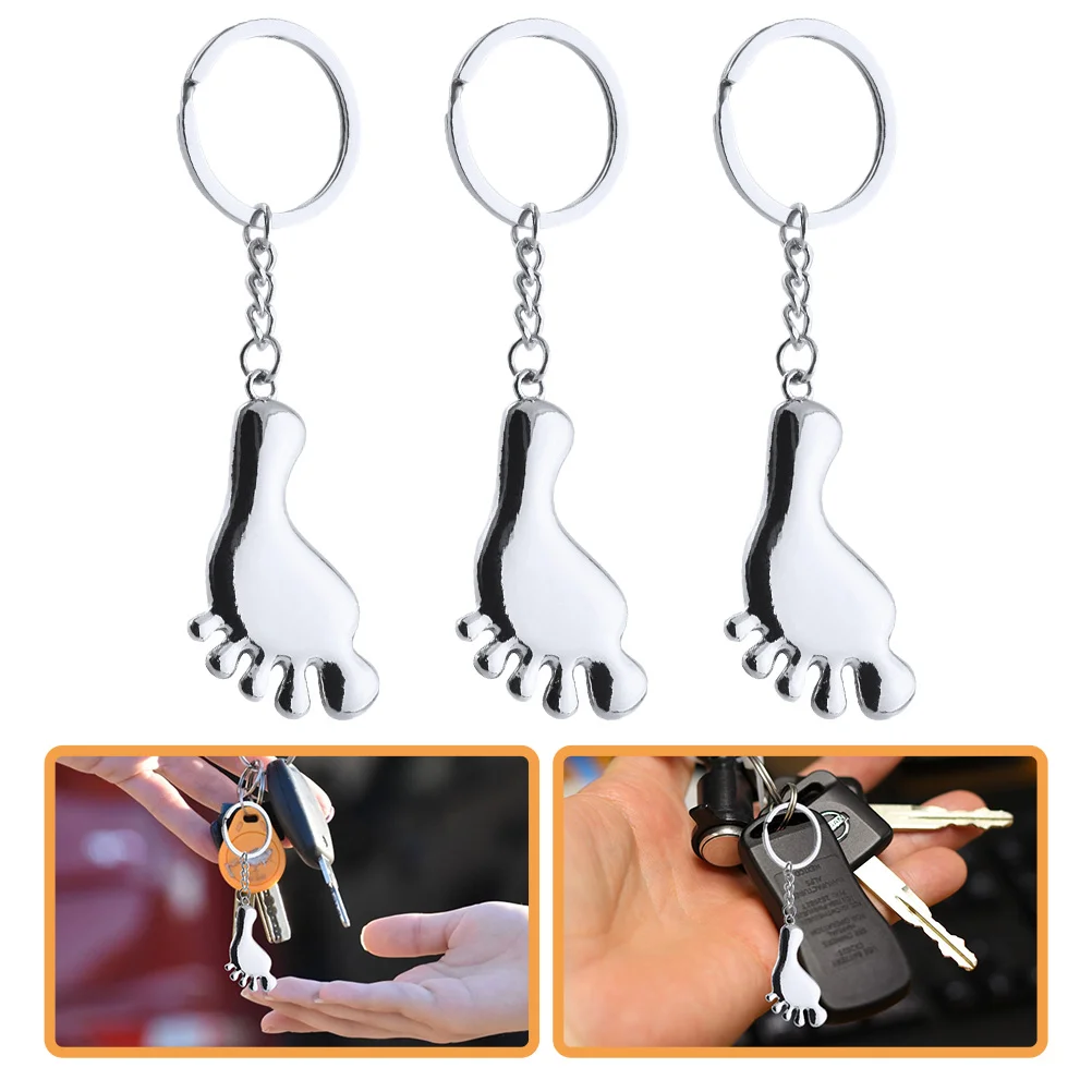 Keychain Key Baby Feet Pendant Foot Decorative Keychains Chain Footprint Baptism Shower Shape Metal Favors Ringholder Charms
Keychain Key Baby Feet Pendant Foot Decorative Keychains Chain Footprint Baptism Shower Shape Metal Favors Ringholder Charms