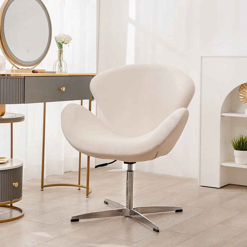 Nordic Rotating Single-Seat Sofa Chair Leisure Chair Silent Cream Wind Swan Chair Office Chair
Nordic Rotating Single-Seat Sofa Chair Leisure Chair Silent Cream Wind Swan Chair Office Chair