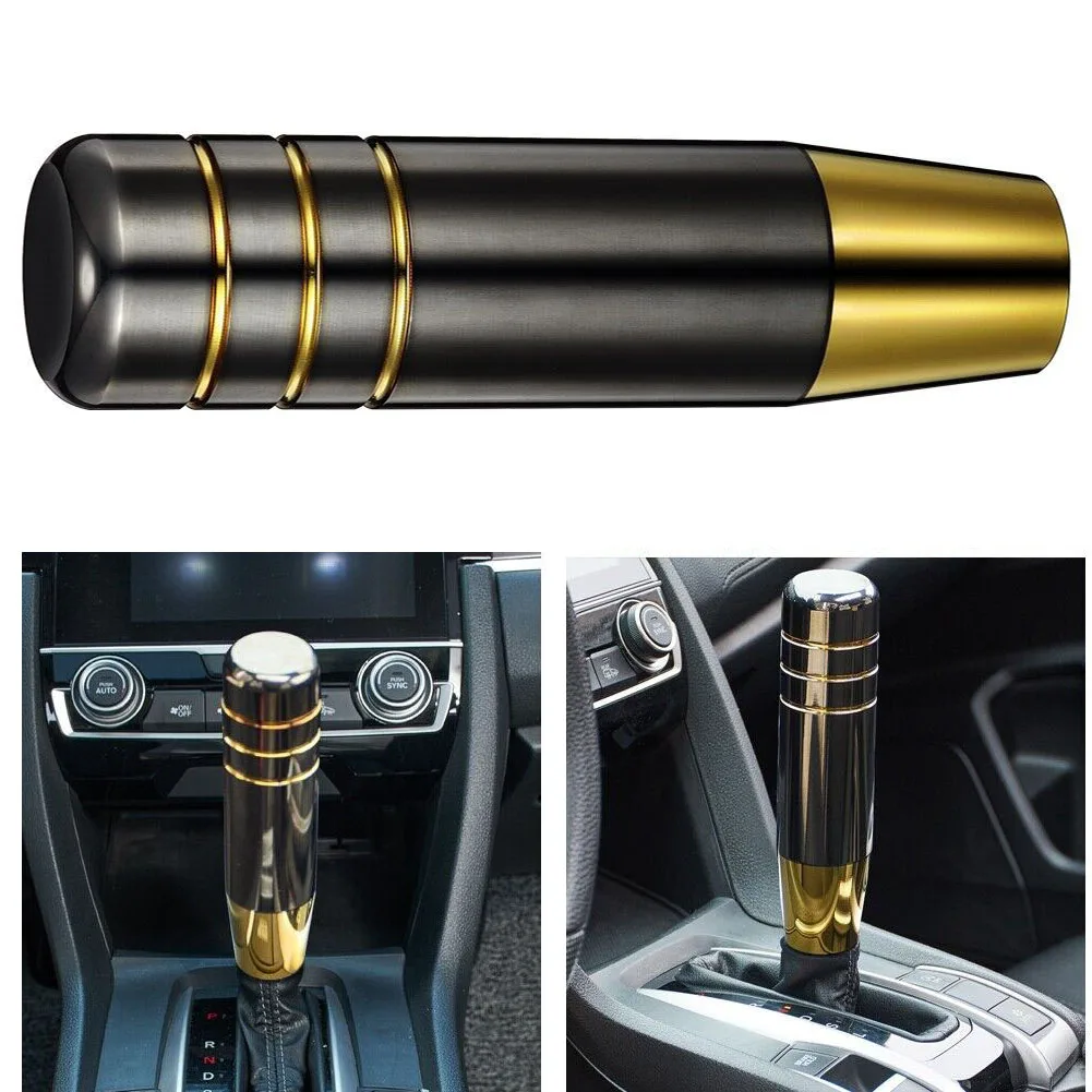 Gear Shift Knob Adapter Automatic Black Gold Car Gear Stick Manual Shift Knob Shifter Lever Universal Brand New
Gear Shift Knob Adapter Automatic Black Gold Car Gear Stick Manual Shift Knob Shifter Lever Universal Brand New