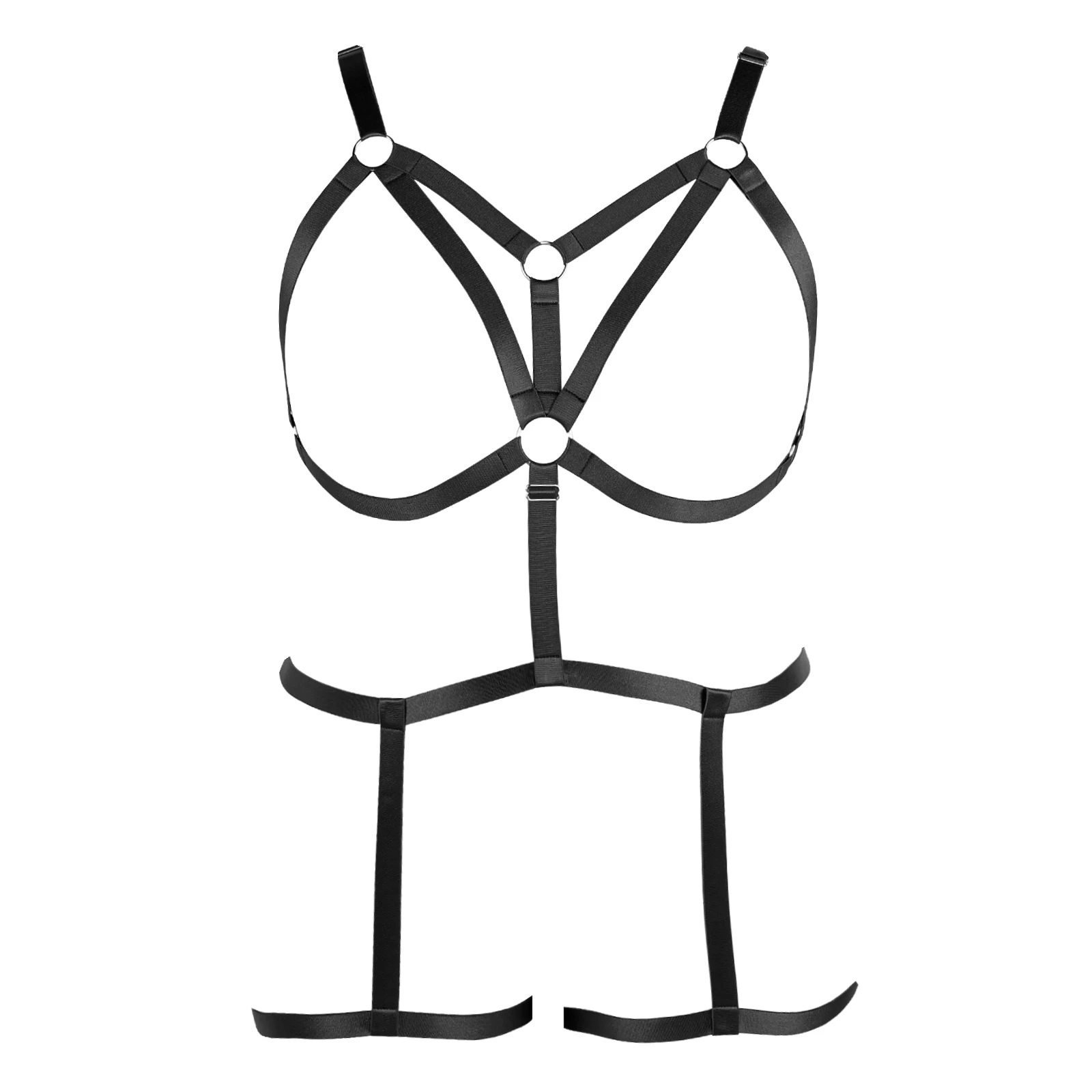 Women Sexy Underwear Fashion Garters Belt Straps Gothic Bondage Body Harness Suspenders Underwear Body Accessories
Women Sexy Underwear Fashion Garters Belt Straps Gothic Bondage Body Harness Suspenders Underwear Body Accessories