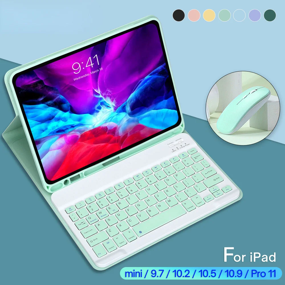 For IPad Keyboard Case For IPad Pro 11 2021 2020 Air 4 Mini 6 10.2 9/8/7th 2018 2017 5 6th Pro 11 10.5 9.7 Air 3 2 Mini 4 5 Case
For IPad Keyboard Case For IPad Pro 11 2021 2020 Air 4 Mini 6 10.2 9/8/7th 2018 2017 5 6th Pro 11 10.5 9.7 Air 3 2 Mini 4 5 Case