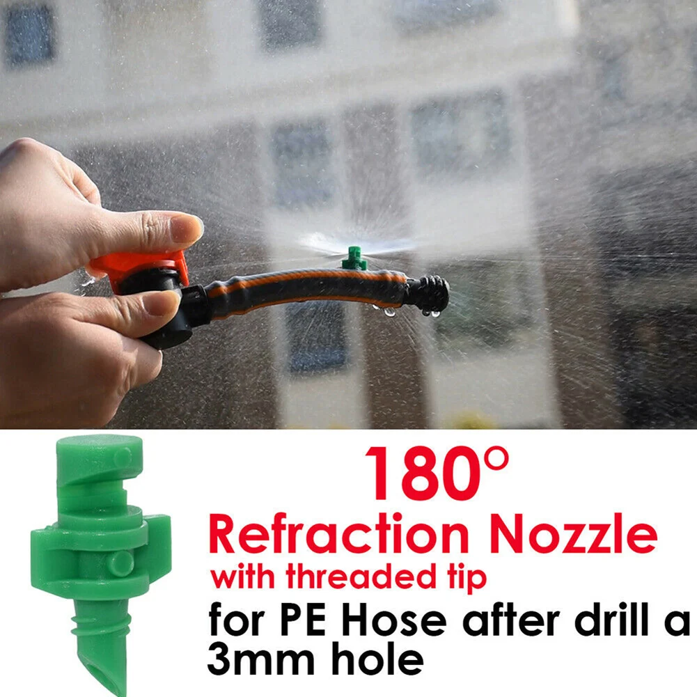 Sprinklers Irrigation Spray Nozzle For Vertical Planters Plastic Refraction Atomizing Nozzle Supply 180 Degree
Sprinklers Irrigation Spray Nozzle For Vertical Planters Plastic Refraction Atomizing Nozzle Supply 180 Degree