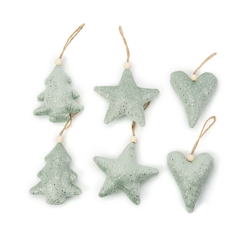 Christmas Gold Velvet Cloth Pendants 6 Pcs Love Heart Star Xmas Tree Shaped for Xmas Tree Home Festival Party Decoration G2AB
Christmas Gold Velvet Cloth Pendants 6 Pcs Love Heart Star Xmas Tree Shaped for Xmas Tree Home Festival Party Decoration G2AB