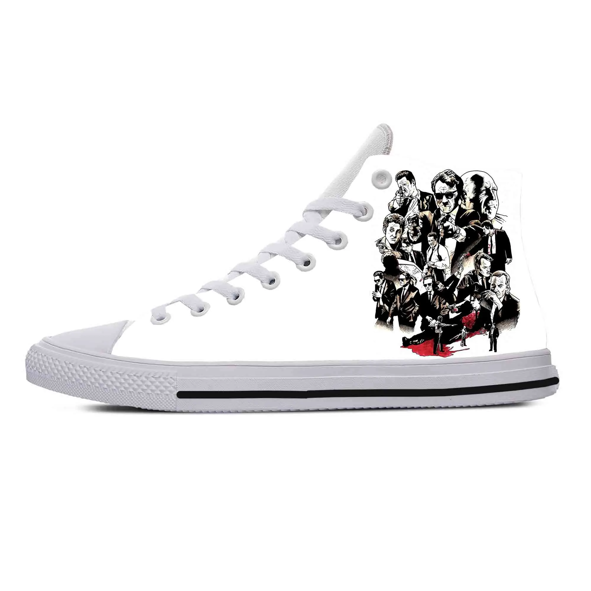 Anime Cartoon Reservoir Dogs Quentin Tarantino Casual Cloth Shoes High Top Lightweight Breathable 3D Print Men Women Sneakers
Anime Cartoon Reservoir Dogs Quentin Tarantino Casual Cloth Shoes High Top Lightweight Breathable 3D Print Men Women Sneakers