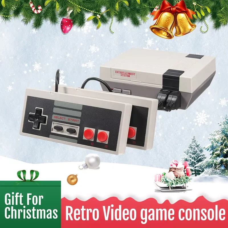 Mini TV Games Console Retro 8 Bit Player Console Video Game Built-in 620 Classic Games Arcade Gaming Gift For Christmas
Mini TV Games Console Retro 8 Bit Player Console Video Game Built-in 620 Classic Games Arcade Gaming Gift For Christmas
