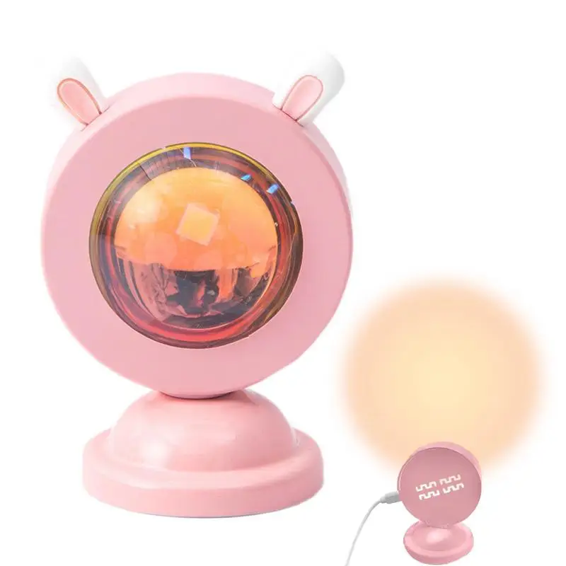 Adorable LED Sunset Lamp Projector Light Cute Ears | USB Rechargeable Night Light Sunset Lamps Photography Party Home Decor
Adorable LED Sunset Lamp Projector Light Cute Ears | USB Rechargeable Night Light Sunset Lamps Photography Party Home Decor