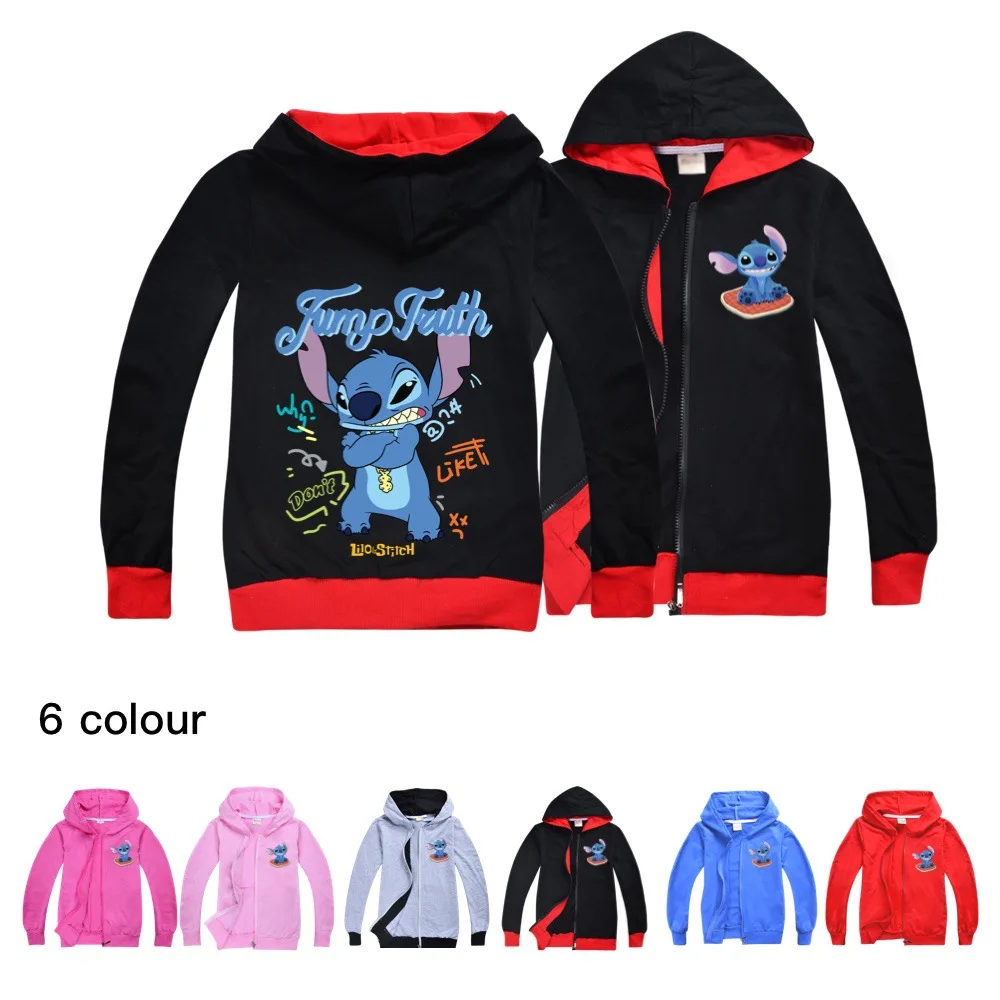 Fashion Children Sweatshirts Disney Stitch Kids Clothes Autumn Kawaii Long Sleeve Hoodies for Toddler Girls Costume Outfits
Fashion Children Sweatshirts Disney Stitch Kids Clothes Autumn Kawaii Long Sleeve Hoodies for Toddler Girls Costume Outfits