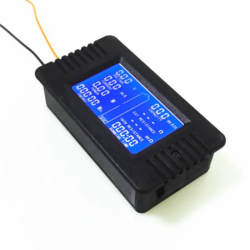 

PZEM-015 50A Battery Capacity Tester 18650 Resistance Indicator Electricity Voltage Current Energy Amp LCD Voltmeter