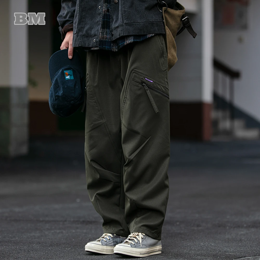 Japanese Streetwear Trend Cargo Pants Men Clothing Harajuku Casual Outdoor Functional Sports Pants Loose Straight Trousers Male
Japanese Streetwear Trend Cargo Pants Men Clothing Harajuku Casual Outdoor Functional Sports Pants Loose Straight Trousers Male