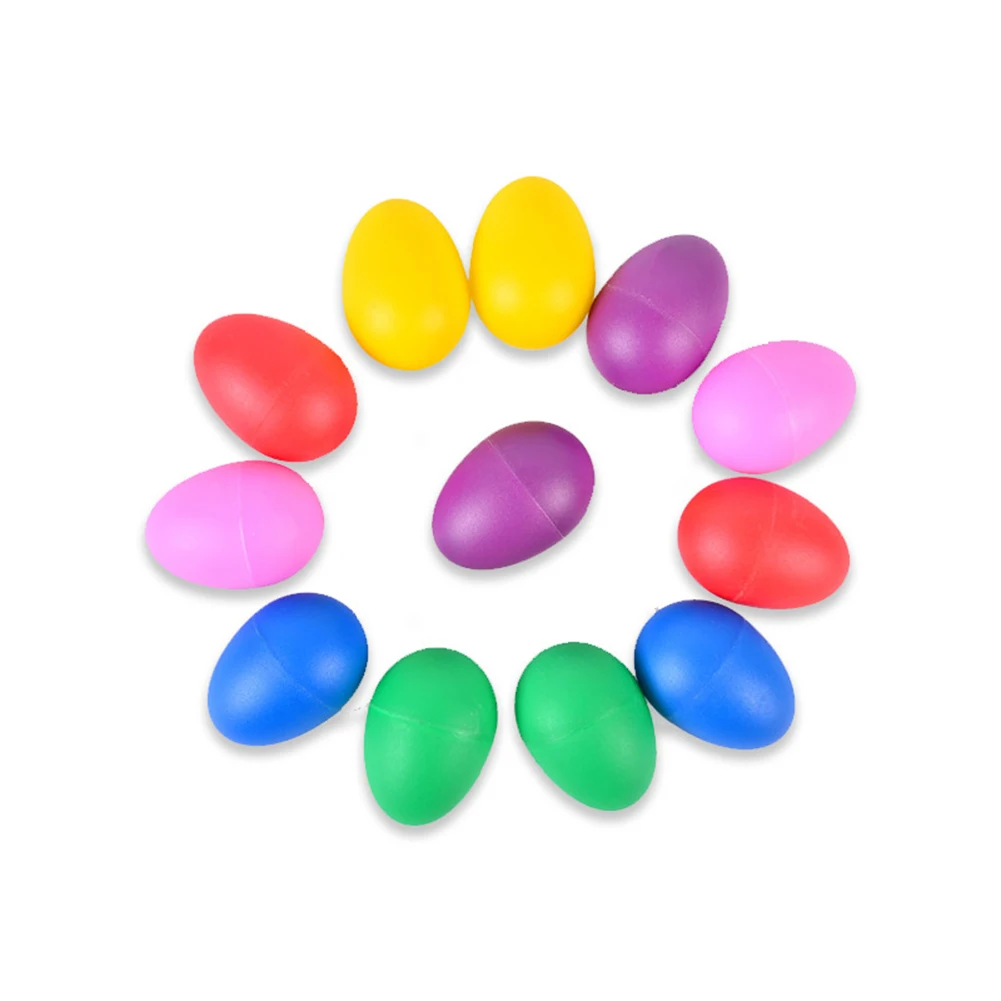 Durable High Quality Brand New Maracas Egg Shakers Plastic Rattle Easter Colorful Kids Toys Musical Instrument
Durable High Quality Brand New Maracas Egg Shakers Plastic Rattle Easter Colorful Kids Toys Musical Instrument