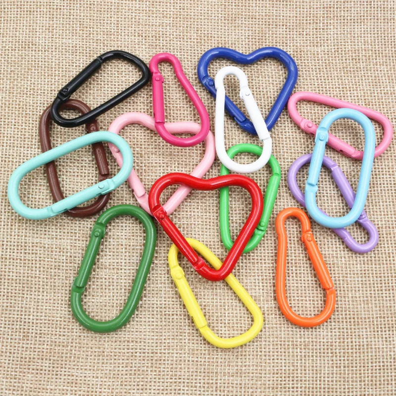 5pcs/lot Random Colors Snap Clasp Hooks Buckle DIY Jewelry Making Accessories for Keychain Backpack Carabiner Hooks Findings 
5pcs/lot Random Colors Snap Clasp Hooks Buckle DIY Jewelry Making Accessories for Keychain Backpack Carabiner Hooks Findings