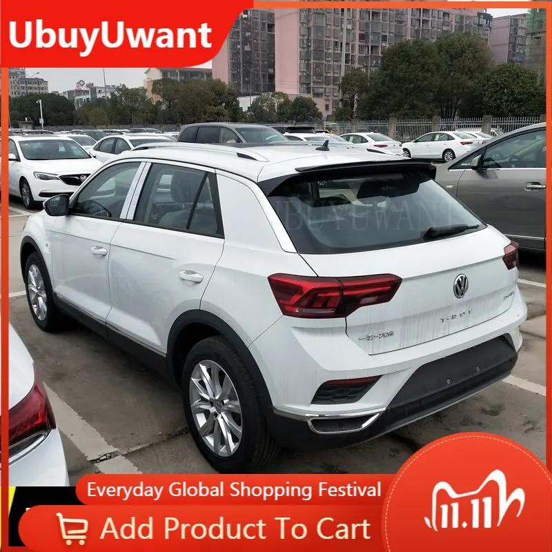 Высококачественный задний спойлер для багажника автомобиля UBUYUWANT из АБС-пластика грунтовки для Volkswagen T-ROC 2018 2019 2020
Высококачественный задний спойлер для багажника автомобиля UBUYUWANT из АБС-пластика грунтовки для Volkswagen T-ROC 2018 2019 2020