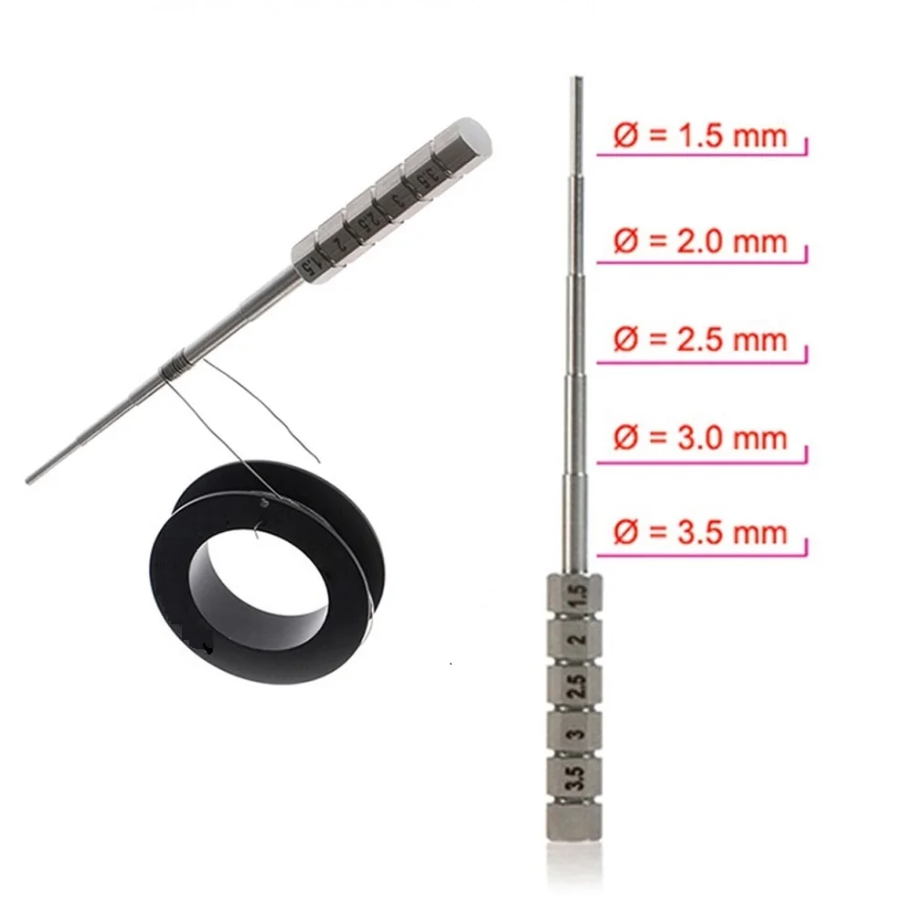 Stainless Steel Wire Coil Jig Prebuilt Coil Tool Jigs Wrapping Coil Vape Pen 1.5-3.5mm For RDA Atomizer Coiling
Stainless Steel Wire Coil Jig Prebuilt Coil Tool Jigs Wrapping Coil Vape Pen 1.5-3.5mm For RDA Atomizer Coiling