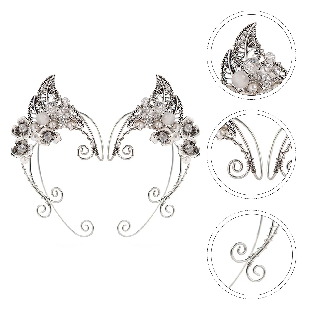 Elf Earrings Girl Jewelry Women Clip Decor Pearl Studs Elves Cuffs Costume Accessories Hypoallergenic Clip-on Bone
Elf Earrings Girl Jewelry Women Clip Decor Pearl Studs Elves Cuffs Costume Accessories Hypoallergenic Clip-on Bone